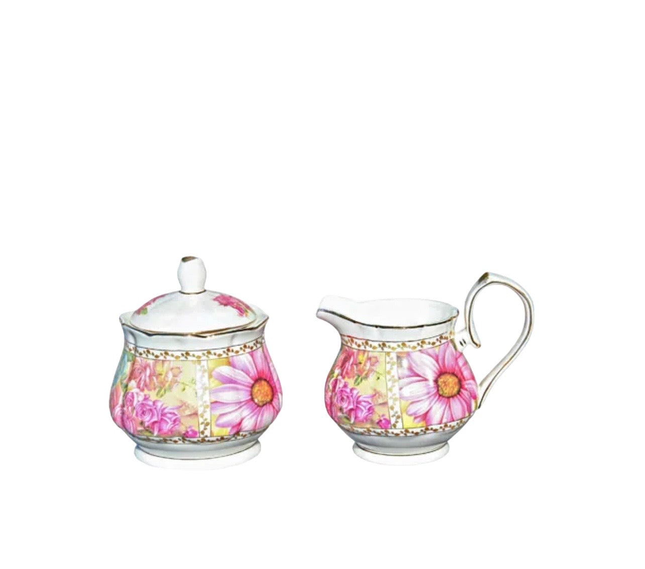 Belle Fleur Sugar & Creamer Rockhampton Vintage Hire