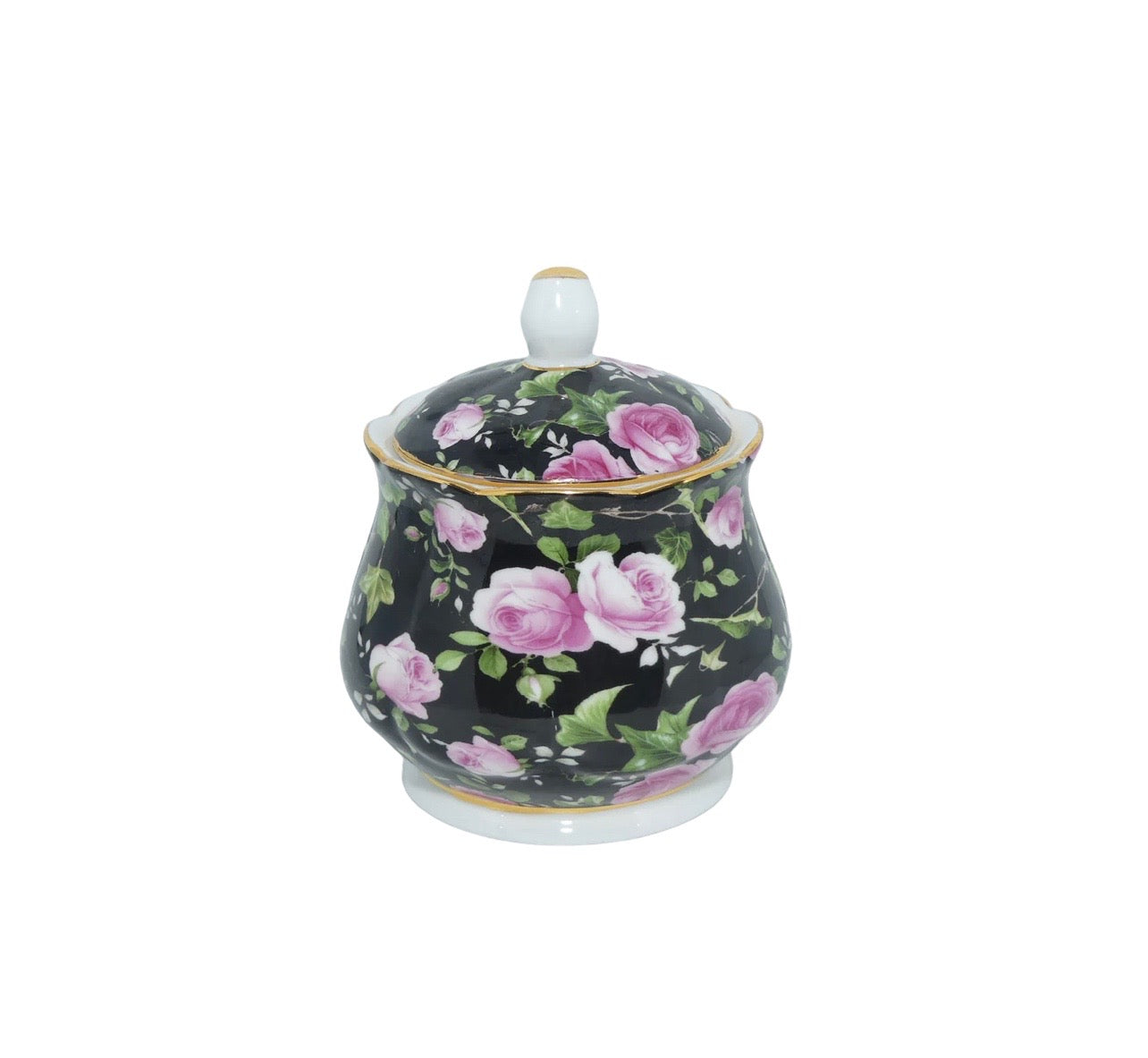 Chintz Pattern Sugar Bowl Rockhampton Vintage Hire