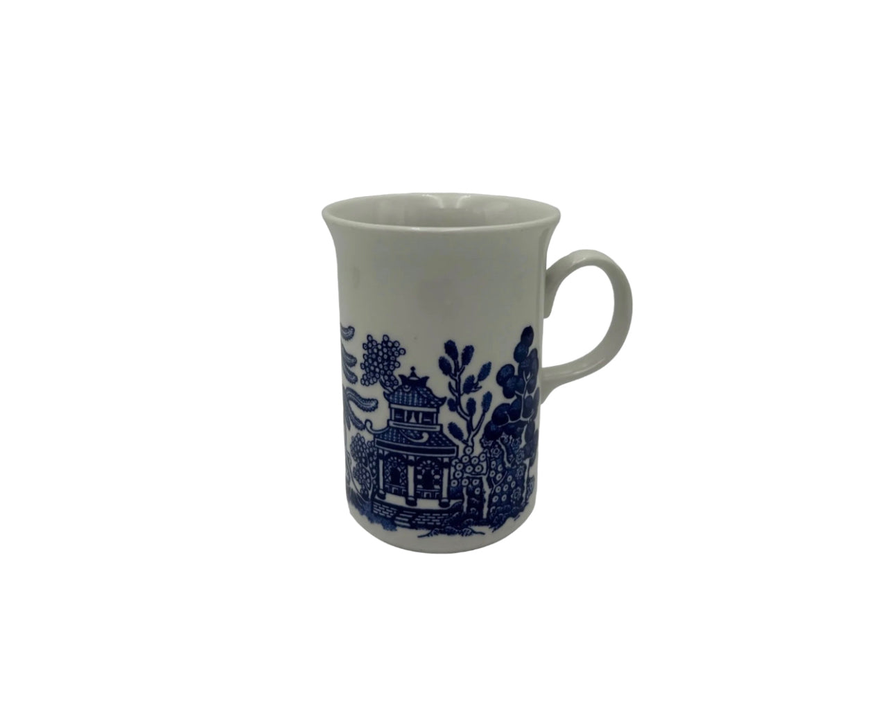 Vintage Coffee Cups- Blue & White Rockhampton Vintage Hire