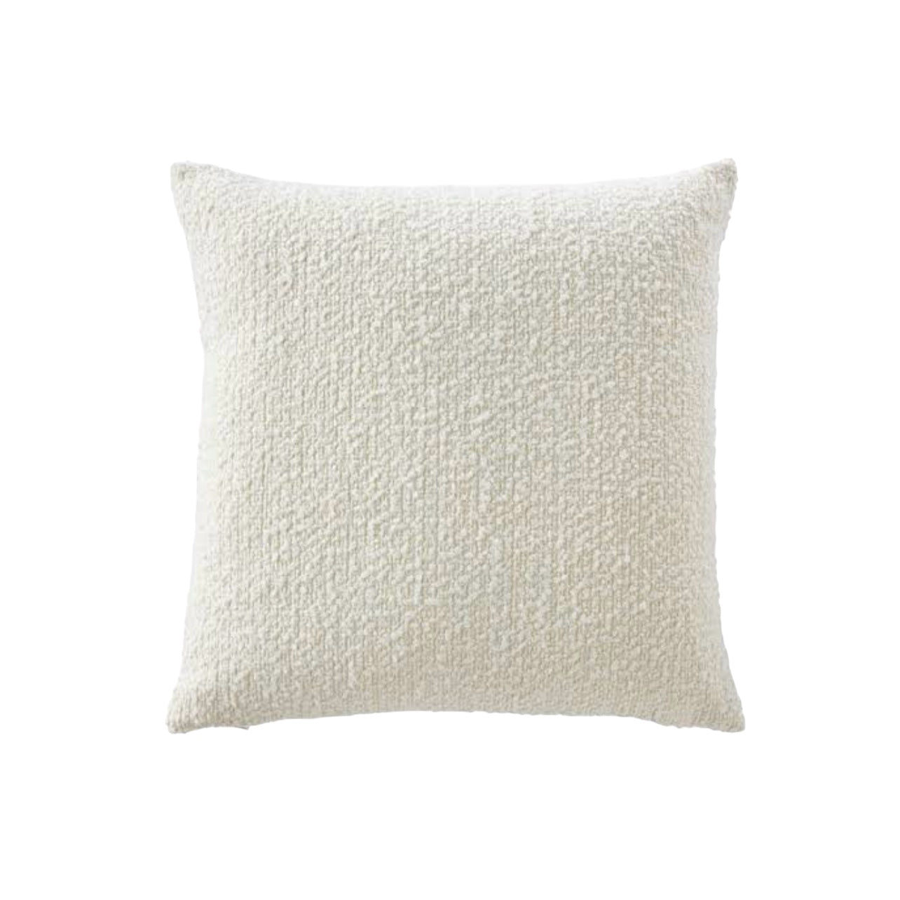 Boucle White Cushion Rockhampton Vintage Hire