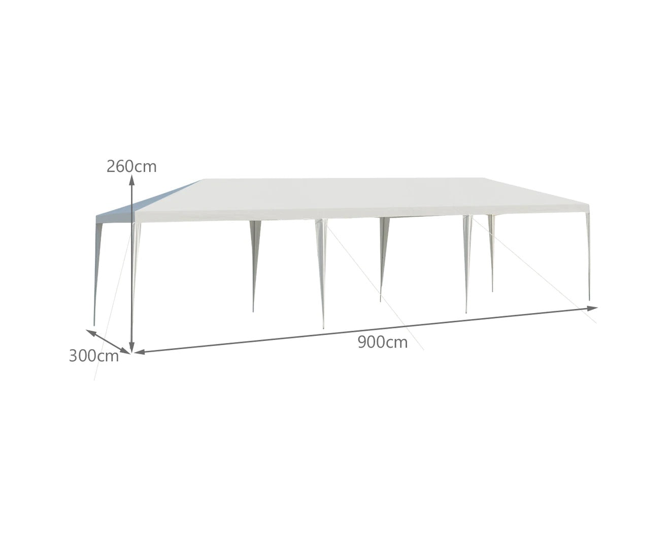 Marquee Gazebo 27 m2 for hire Rockhampton Vintage Hire