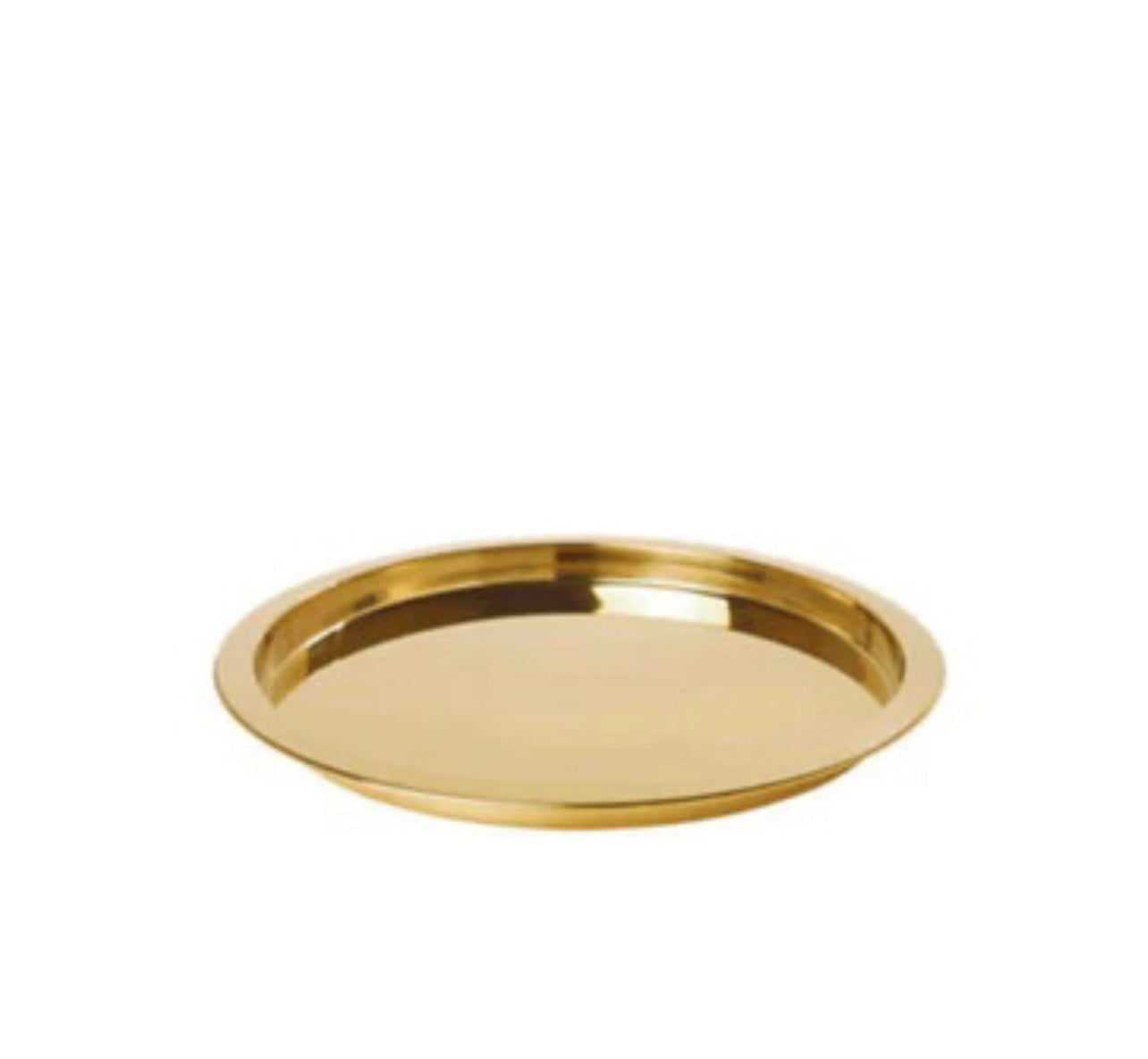 Serving Trays - Round Gold Rockhampton Vintage Hire