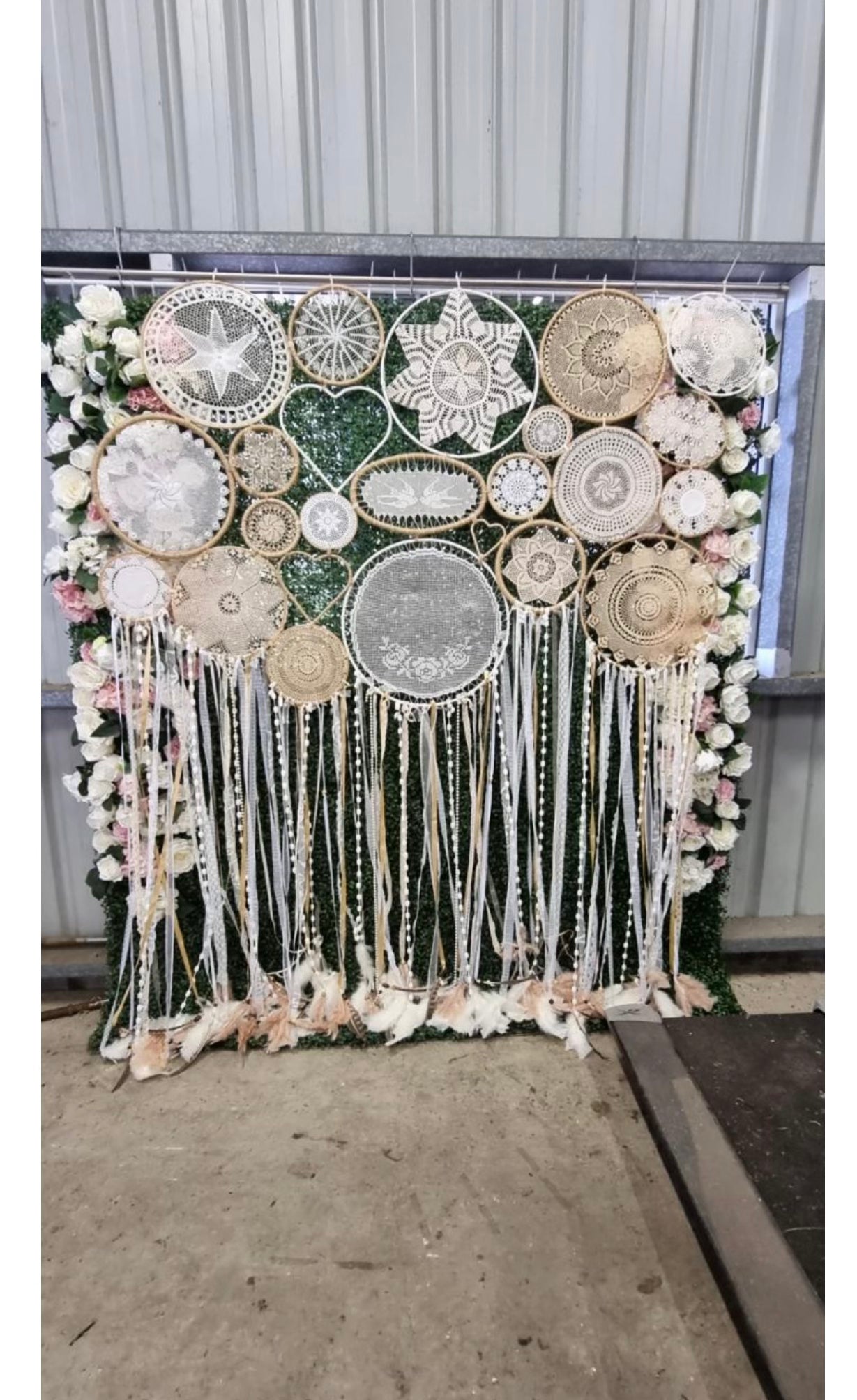 Dream Catcher Wall Backdrop Rockhampton Vintage Hire