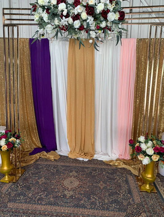 Various Colours of Draping - Please Contact Us