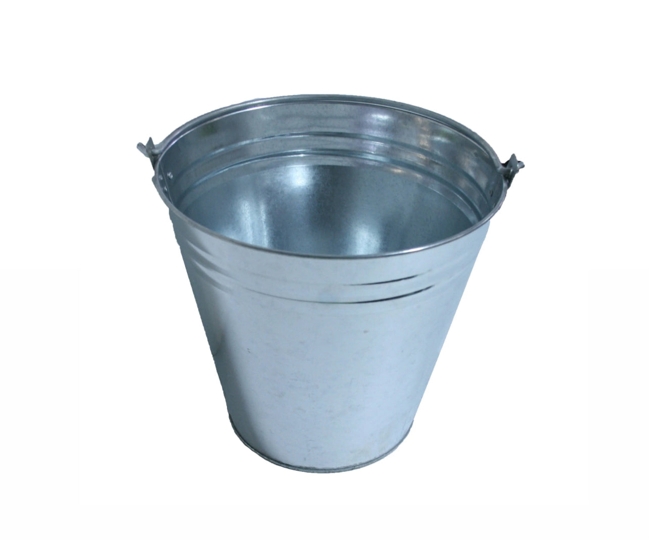 Use these galvanized buckets/planters for our artificial trees. Rockhampton Vintage Hire