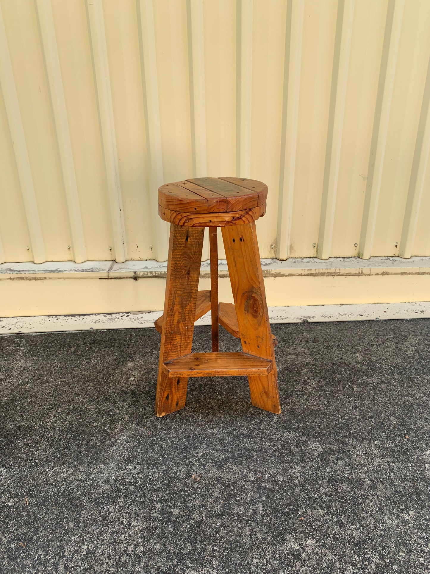 Rustic Timber Stools Rockhampton Vintage Hire