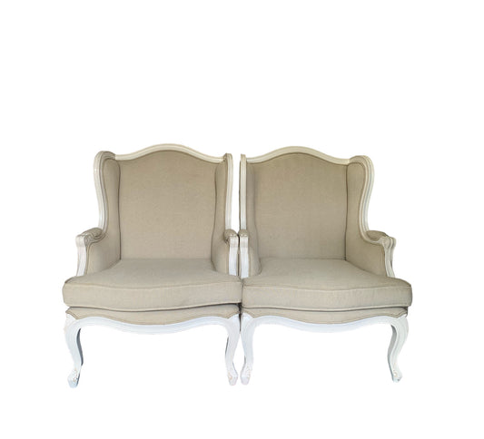 Couch - French Provincial Armchairs x2 Bundle Rockhampton Vintage Hire