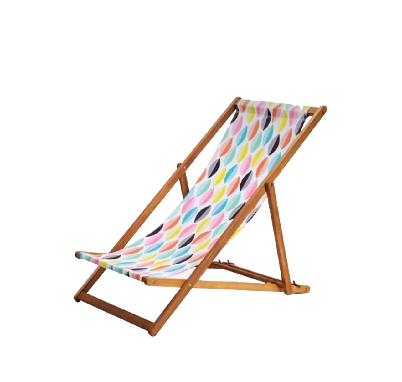 Chairs - Low Deck Multi Colour Rockhampton Vintage Hire