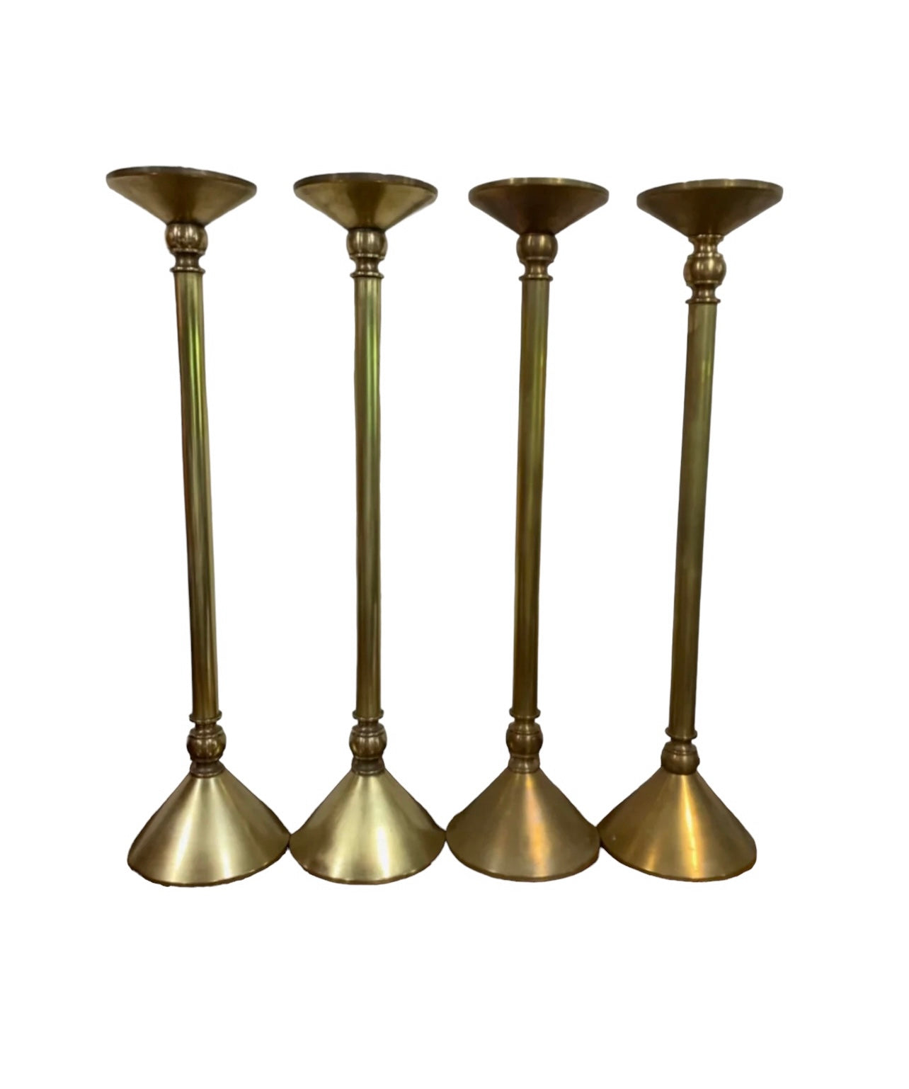 Vintage Candle Sticks - Brass Rockhampton Vintage Hire