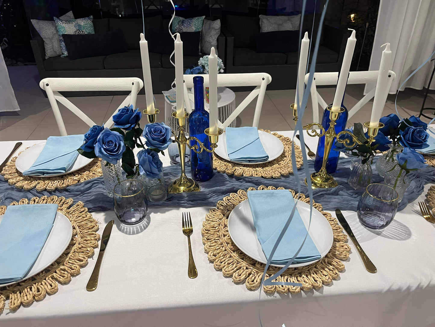 Placemats wedding & events - Muse Sevilla Natural Rockhampton Vintage Hire