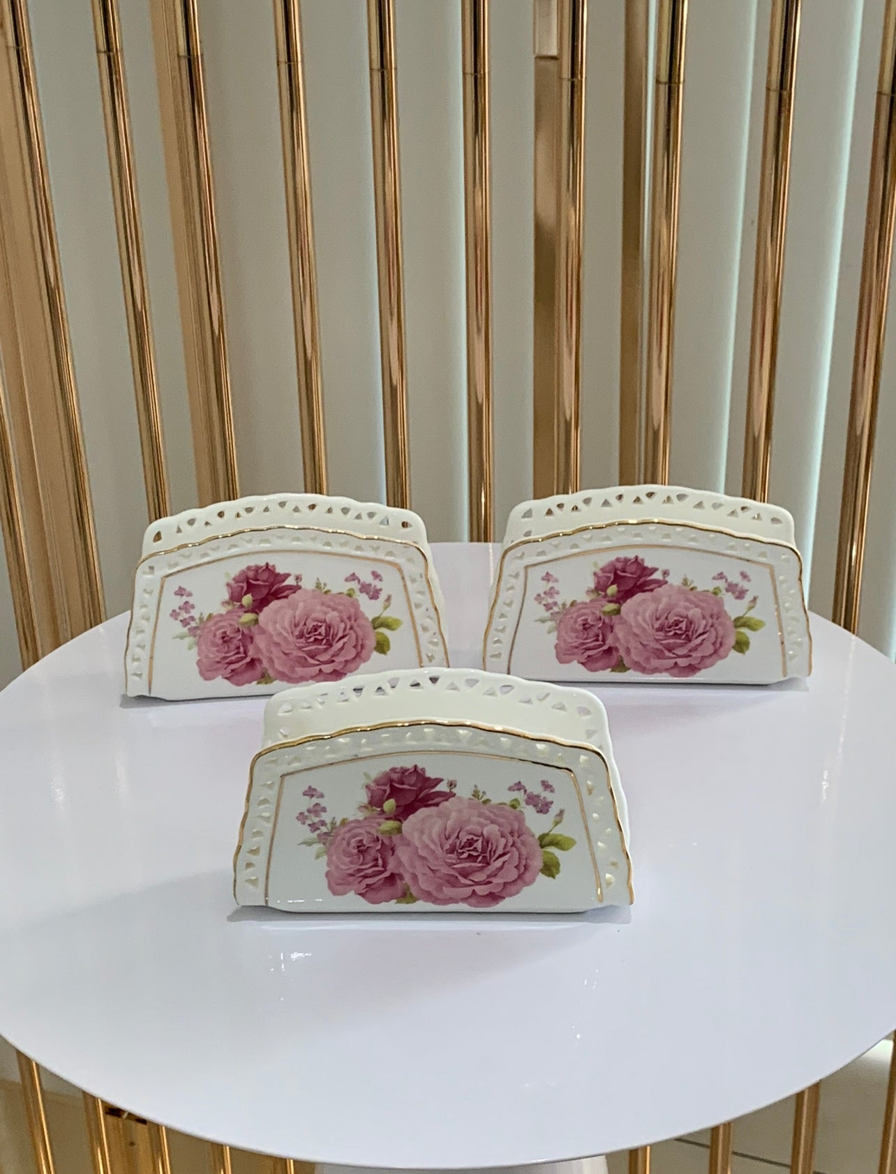 Napkin Holder x3 Bundle Rockhampton Vintage Hire