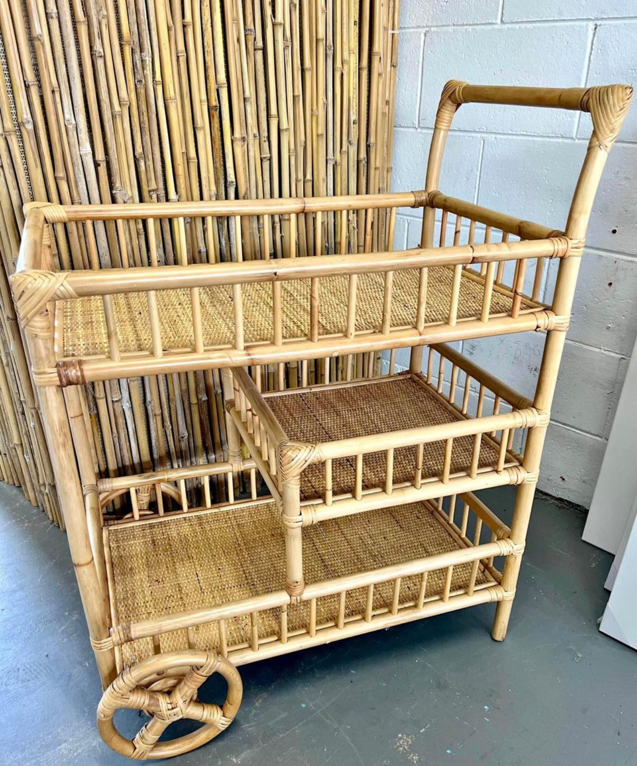 Cane Bar Cart Rockhampton Vintage Hire