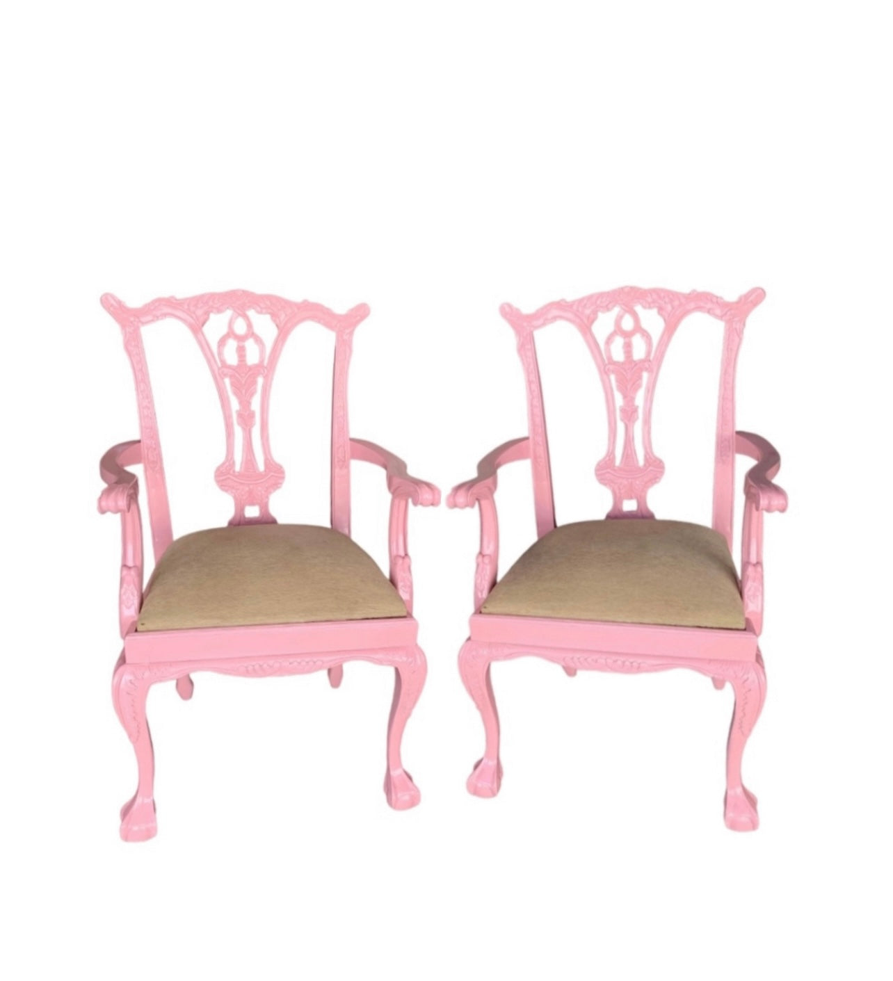 Signing Chairs Vintage Pink x2 Bundle