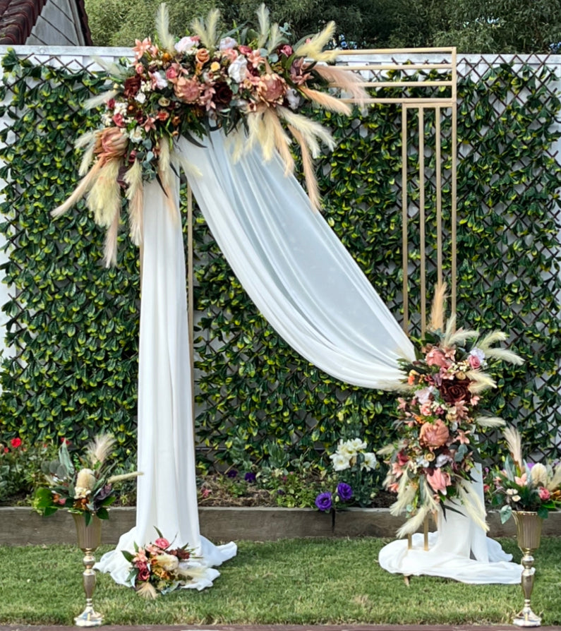 Luxe Gold Arbor Rockhampton Vintage Hire Weddings Rockhampton