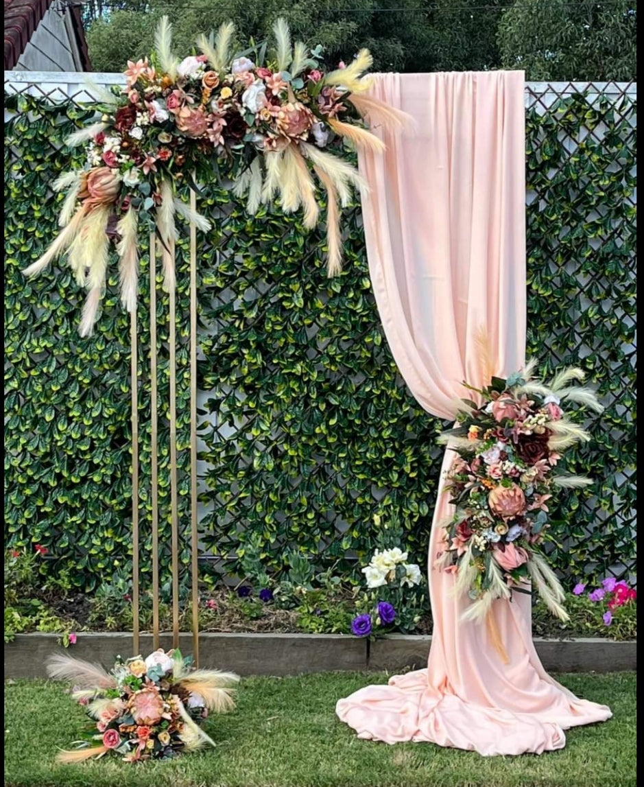 Luxe Gold Arbor Rockhampton Vintage Hire Weddings Rockhampton