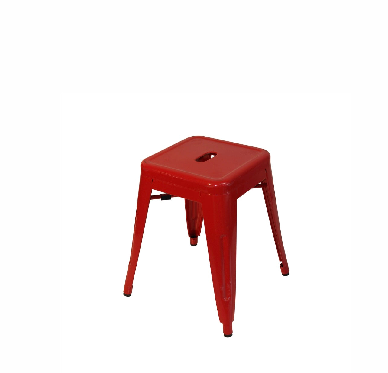 RVH Chairs - Stools Wedding & Event Tolix Low Red Rockhampton Vintage Hire Kids Party Hire Rockhampton