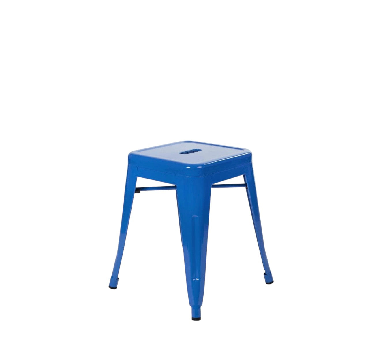 RVH Chairs - Stools Wedding & Event Tolix Low Blue Rockhampton Vintage Hire Kids Party Hire Rockhampton