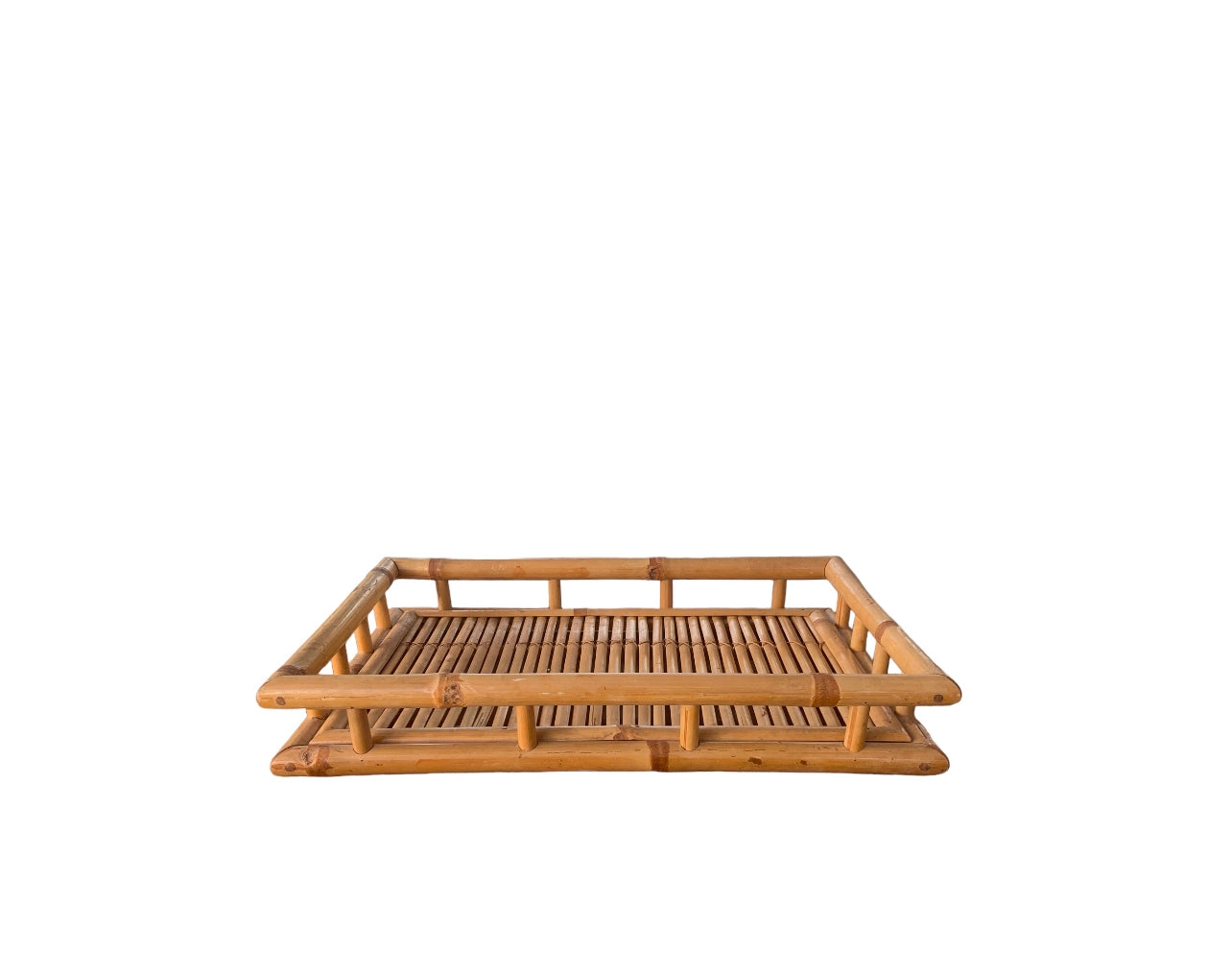 Large Bamboo Tray Island Luxe Hire Rockhampton Vintage Hire