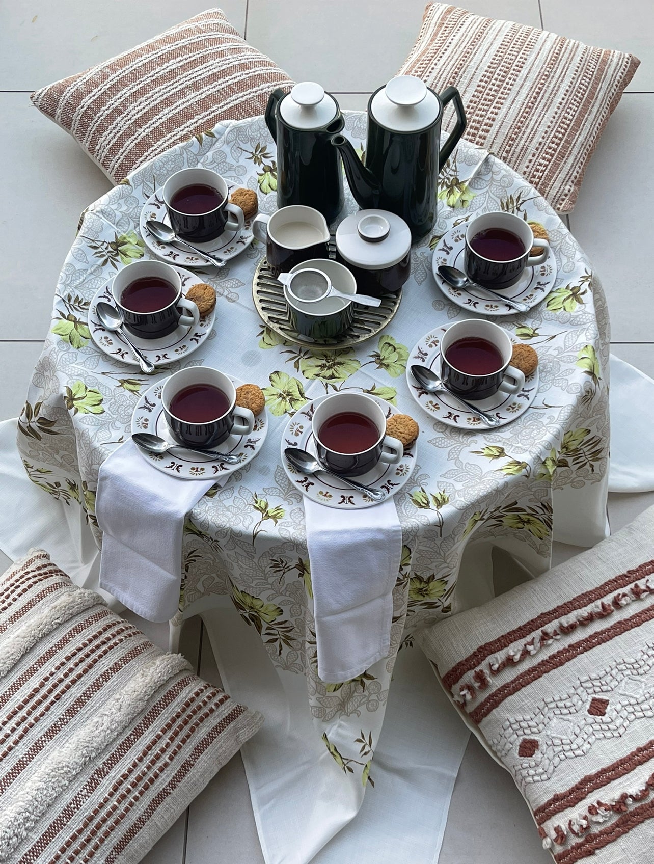 Mid-Century Retro Mikasa High Tea Set Rockhampton Vintage Hire