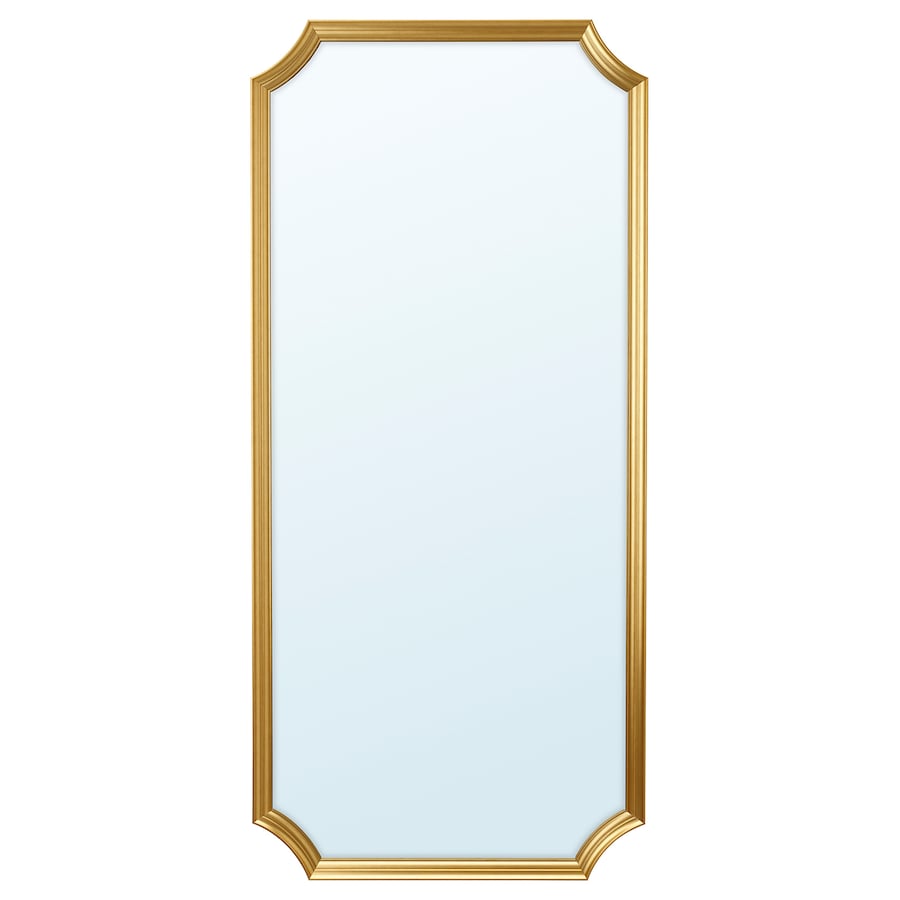 RVH Mirror Gold Scalloped Frame Rockhampton Vintage Hire Weddings Rockhampton