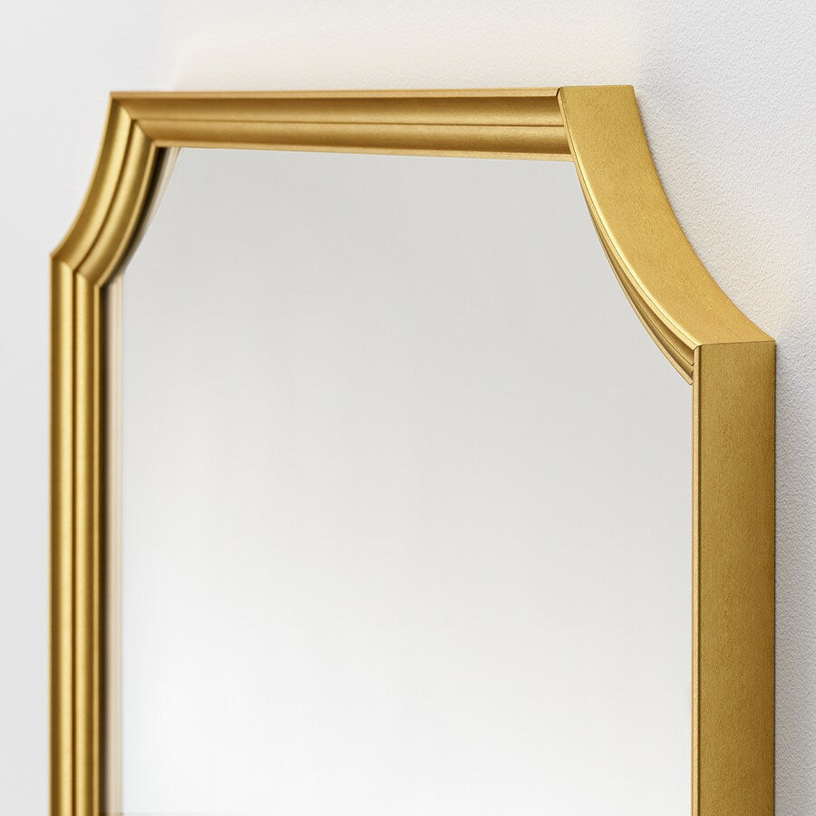 RVH Mirror Gold Scalloped Frame Rockhampton Vintage Hire Weddings Rockhampton