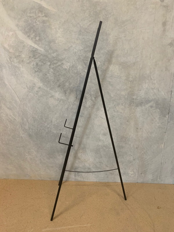 Basic Floor Standing Easel - Black Rockhampton Vintage Hire