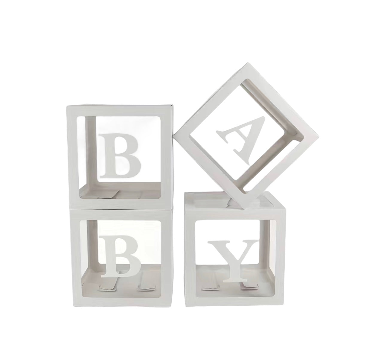 Baby Balloon Box Set - White Rockhampton Vintage Hire