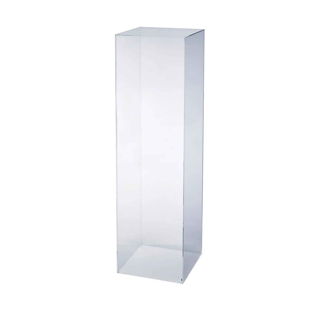 RVH transparent ghost plinth stands for hire Wedding & Event Hire Rockhampton Vintage Hire