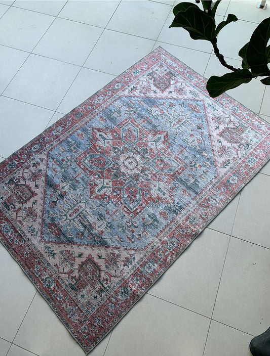 Large Pink Floor Rug