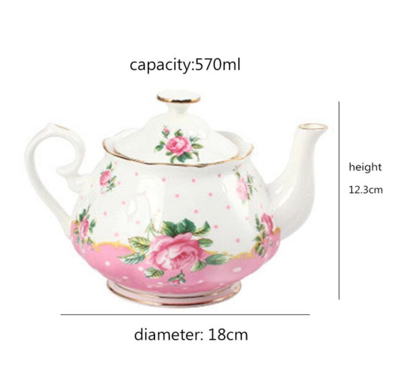 Royal Albert Polka Rose Rockhampton Vintage Hire