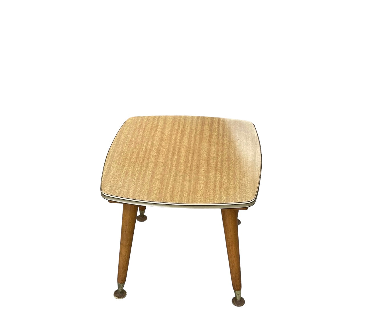 Mid-Century Veneer Side Table Rockhampton Vintage Hire