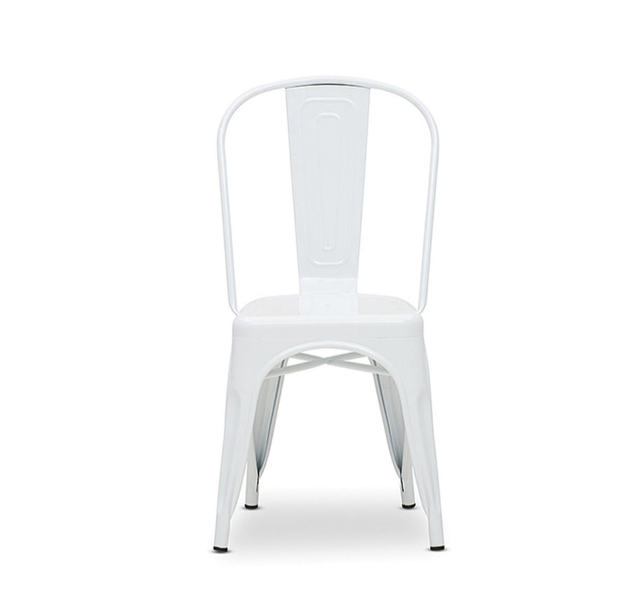 RVH Chairs Tolix | White Rockhampton Vintage Hire