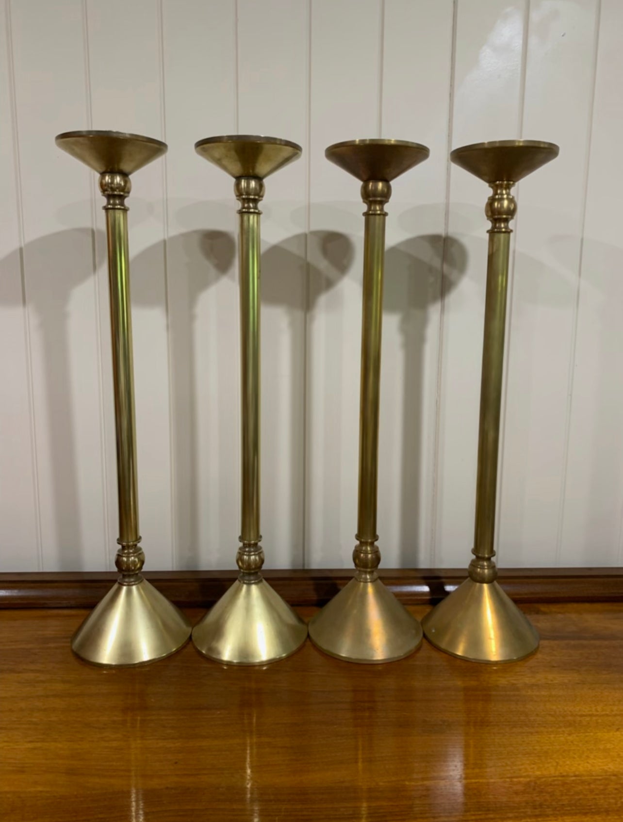 Vintage Candle Sticks - Brass Rockhampton Vintage Hire