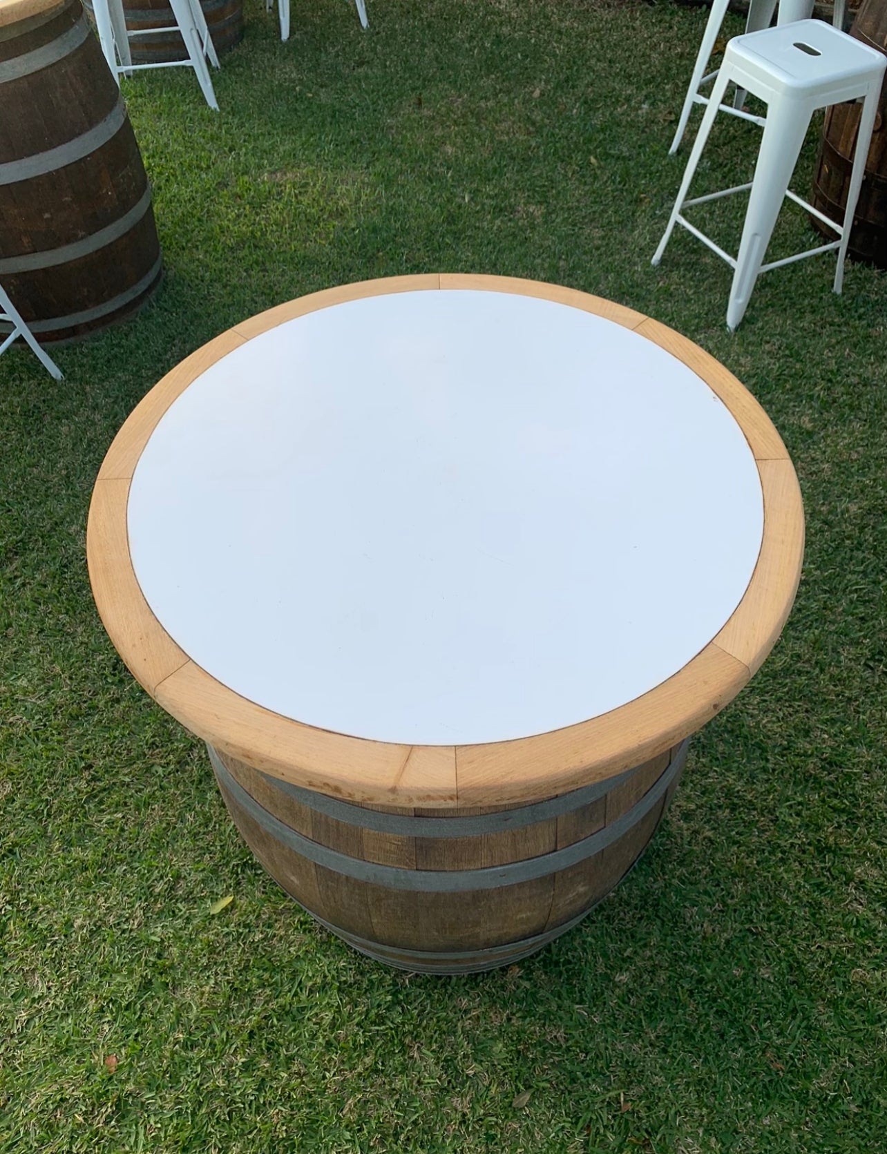 Wine Barrel With Top Rockhampton Vintage Hire