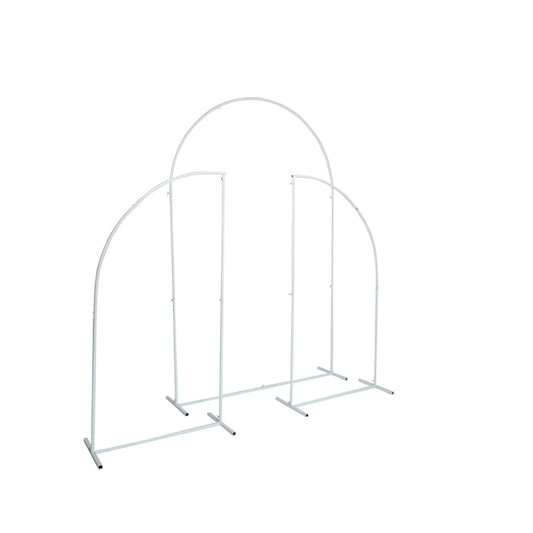 Arch Set 3-Pieces - White Rockhampton Vintage Hire