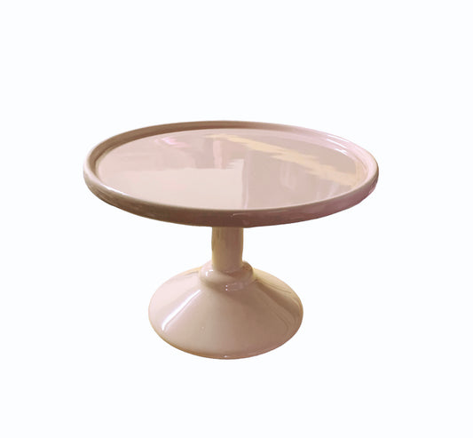 Cake Stand Round Pink 4 Available Rockhampton Vintage Hire