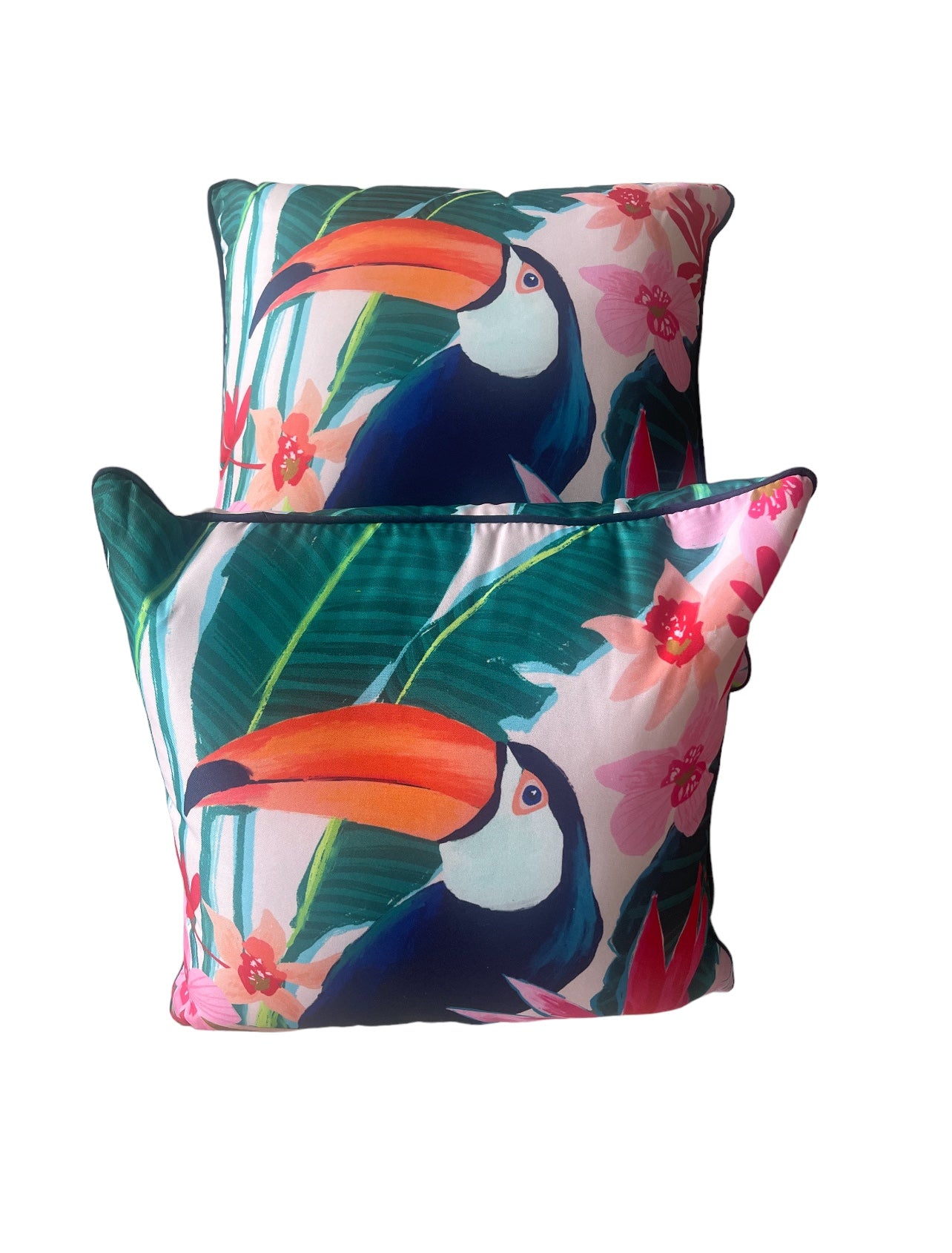 Standard Square Cushions - Toucan Birds x2 Bundle – rockhampton-vintage ...