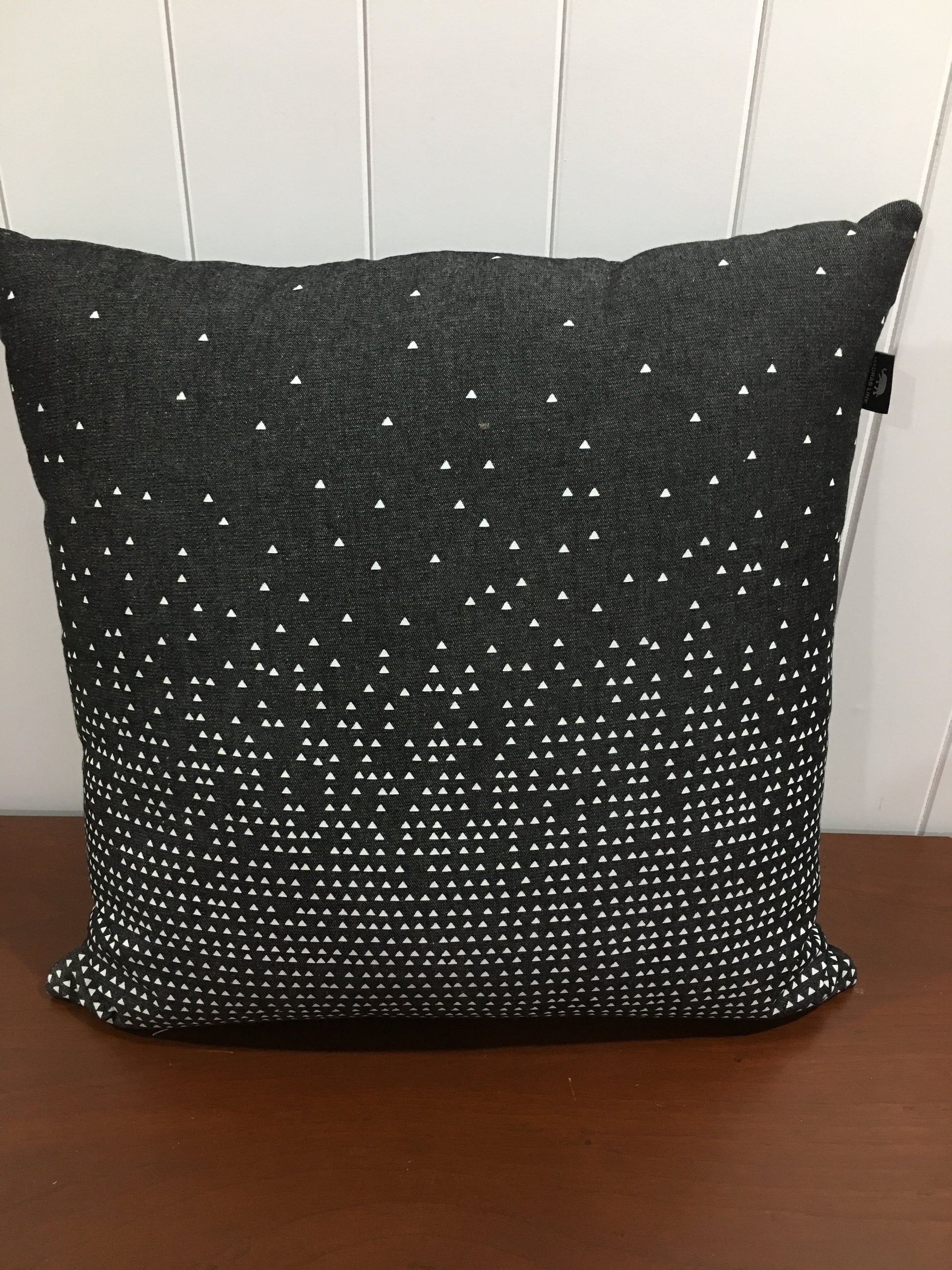 Standard Square Scatter Cushions - charcoal Rockhampton Vintage Hire 