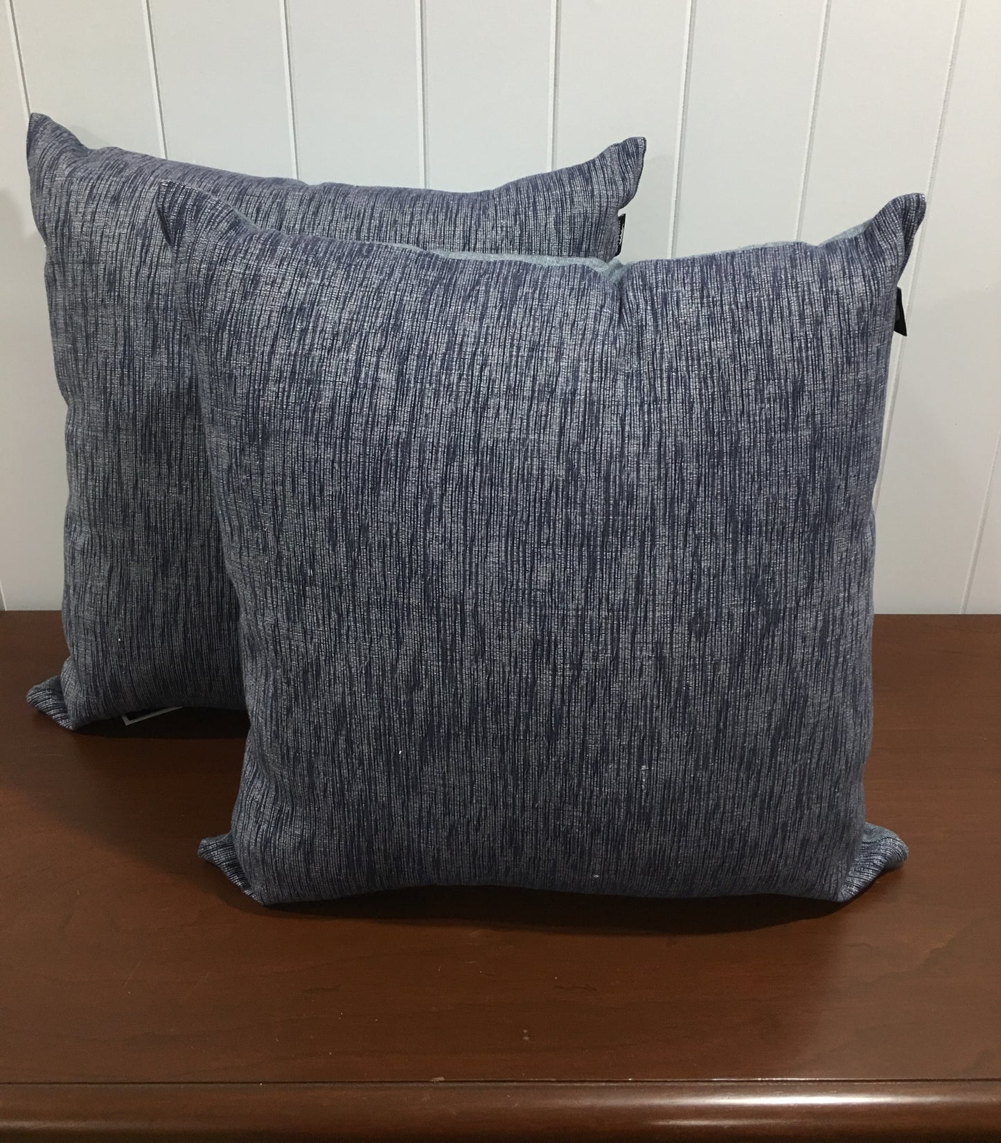 Standard Square Cushions - Blue Standard square scatter cushions - Blue. 