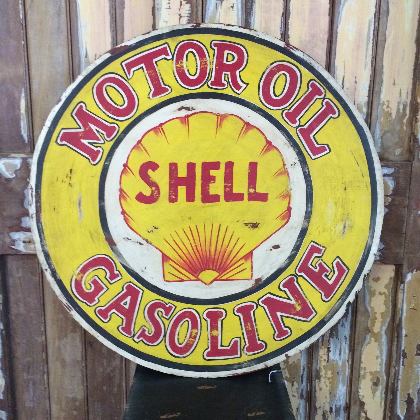 Display Sign - Shell Motor Oil