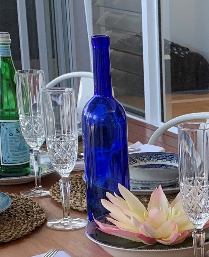 Blue Water Bottles Rockhampton Vintage Hire