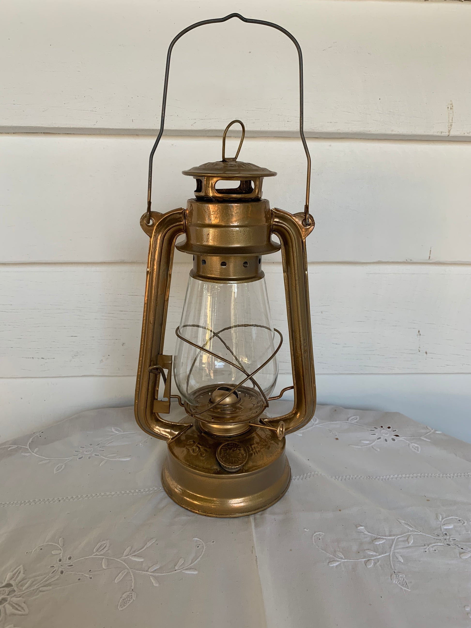 vintage gold lantern Rockhampton Vintage Hire