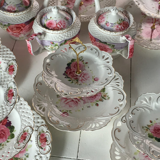 High Tea - Cake Plates 2 Tiered