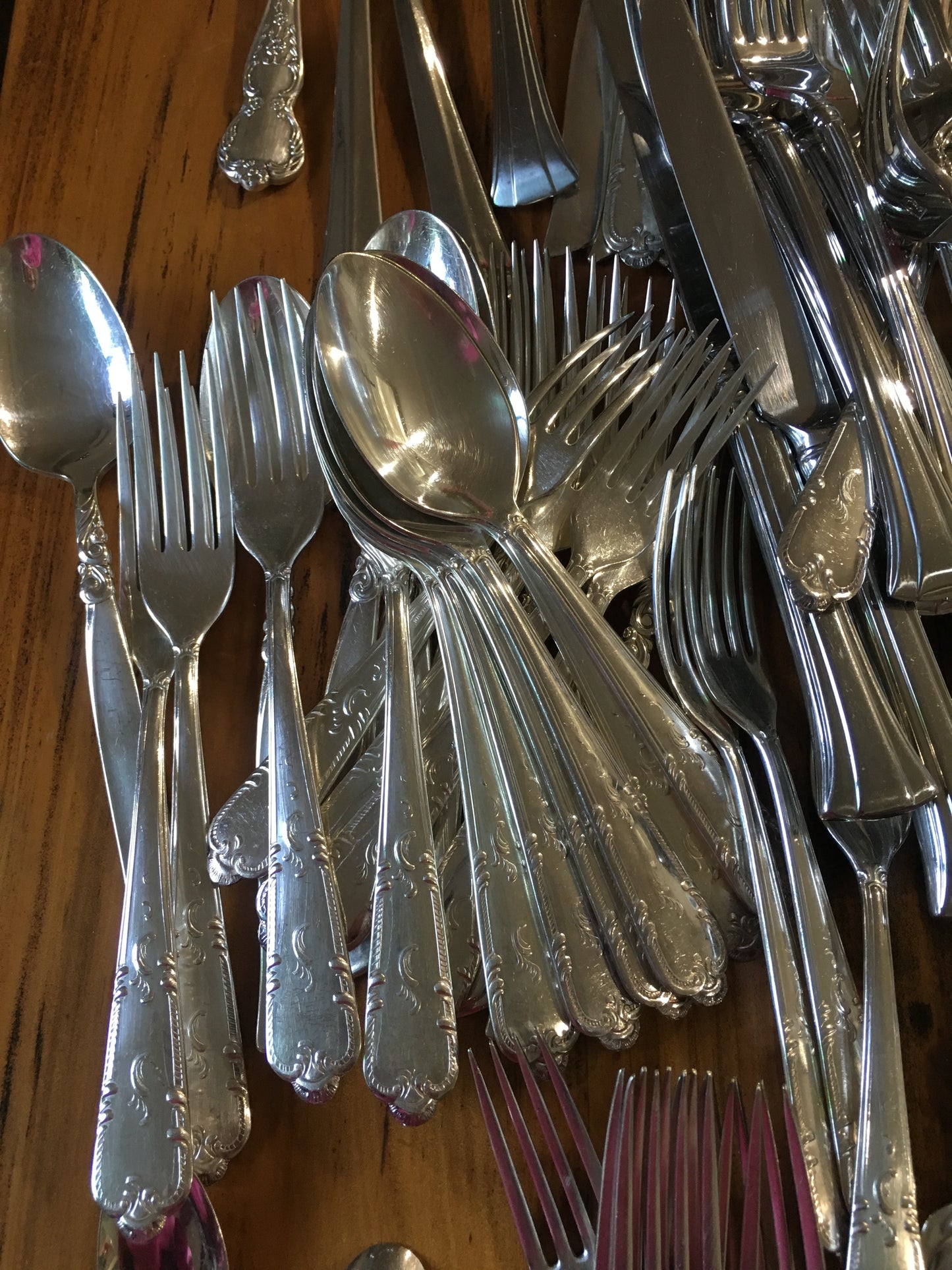 Flatware Wedding & Event Hire Vintage Silverware Setting