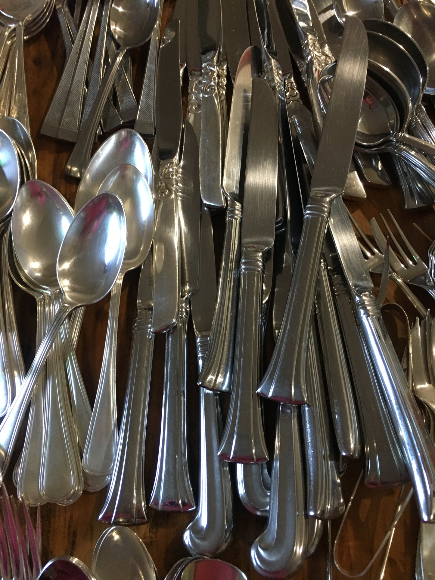 Flatware Wedding & Event Hire Vintage Silverware Setting