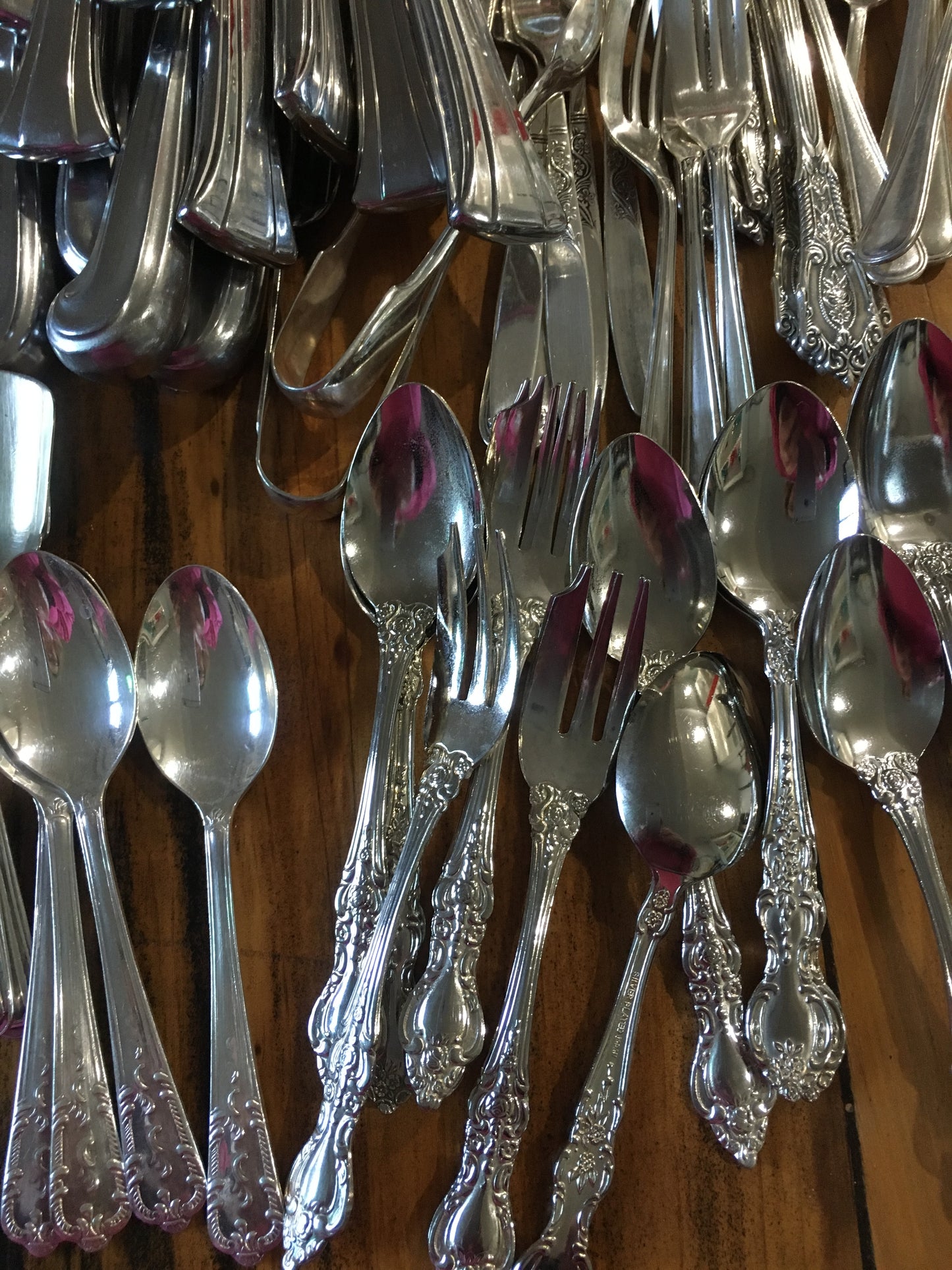 Flatware Wedding & Event Hire Vintage Silverware Setting