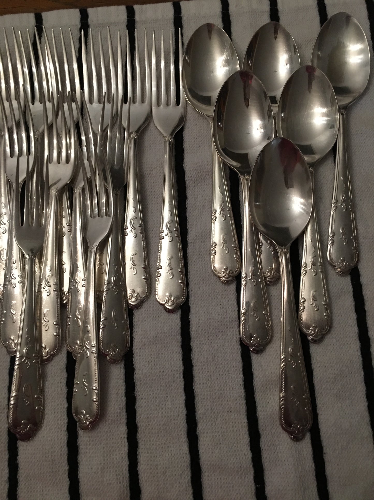 Flatware Wedding & Event Hire Vintage Silverware Setting