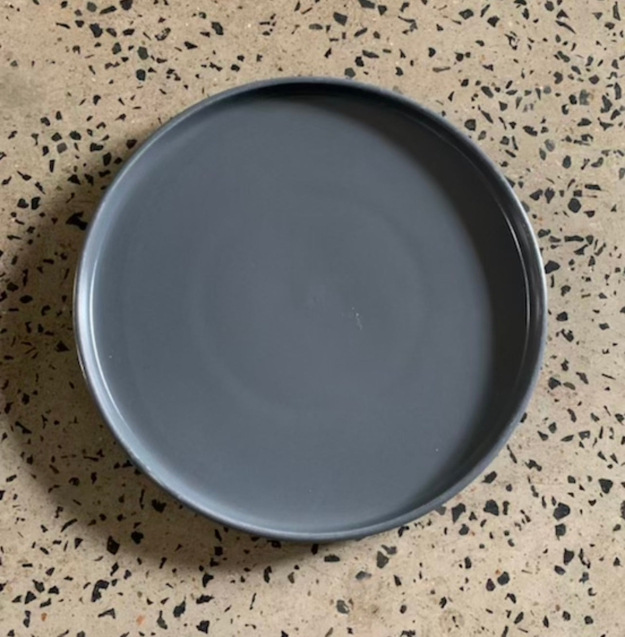 Dinnerware Plates - Gray & White